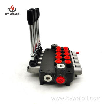 High Pressure 80LPM hydraulic Directional Valve excavator